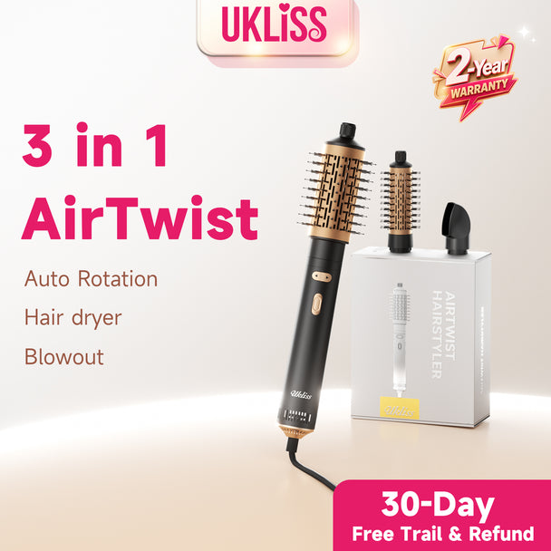 Ukliss 3 in 1 AirTwist — Black