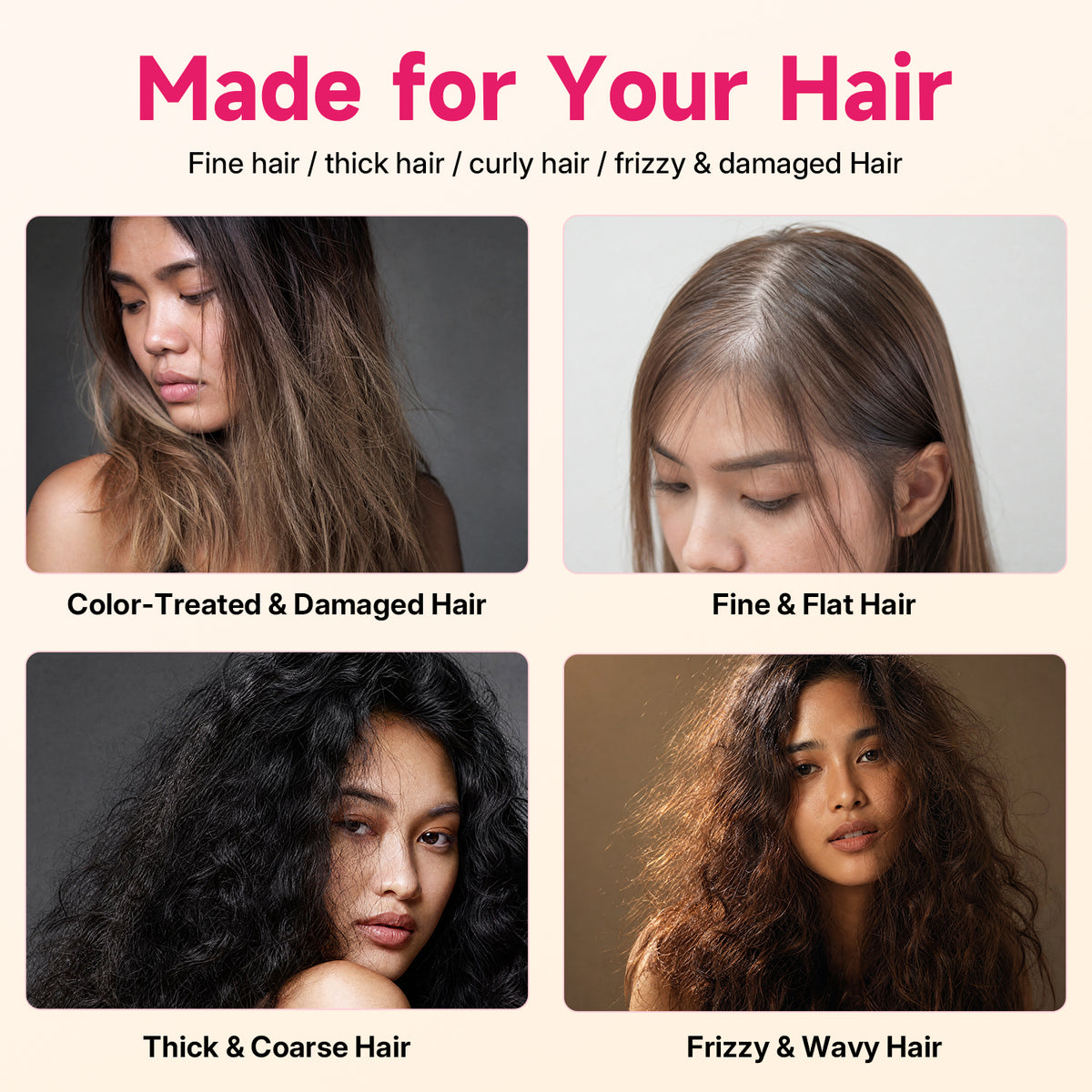 Ukliss 8 in 1 Multi-Styler — Champagne Gold
