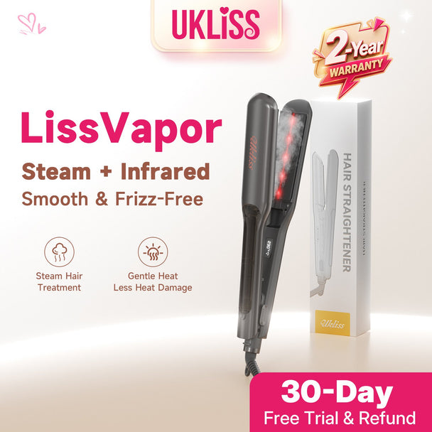 Ukliss LissVapor Steam Hair Straightener