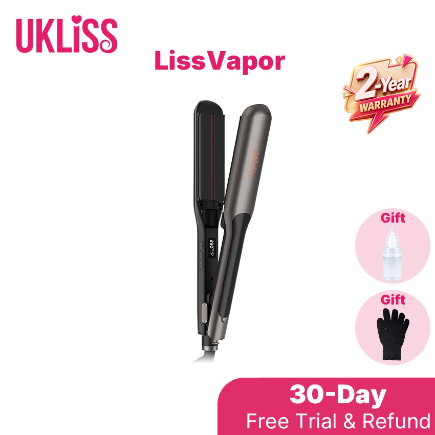 Ukliss LissVapor Steam Hair Straightener