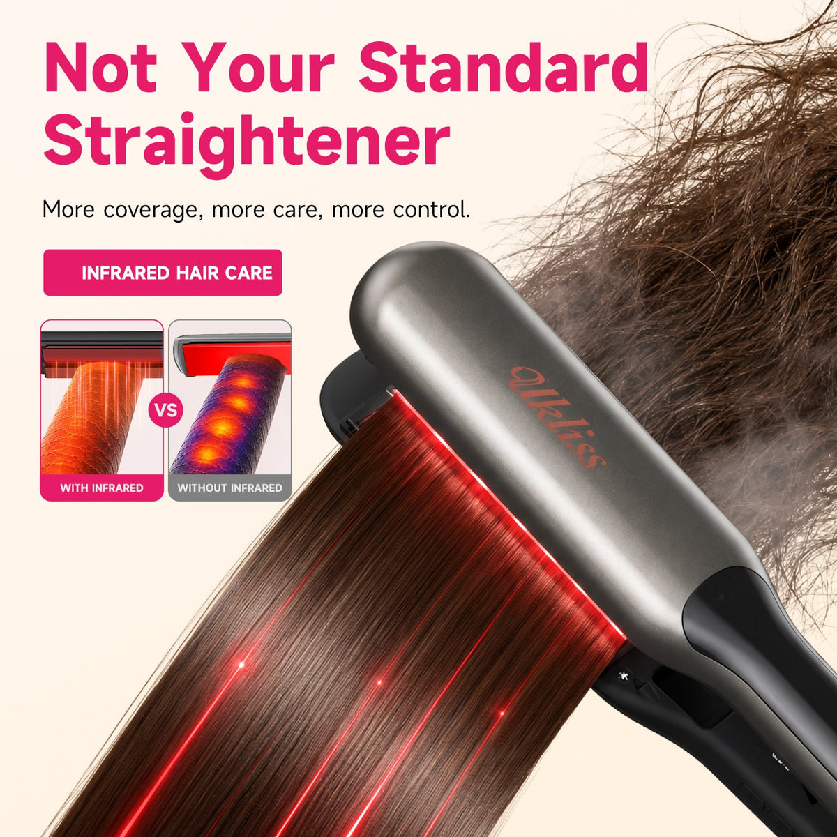 Ukliss LissVapor Steam Hair Straightener
