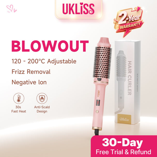 Ukliss Blowout Heated Round Brush