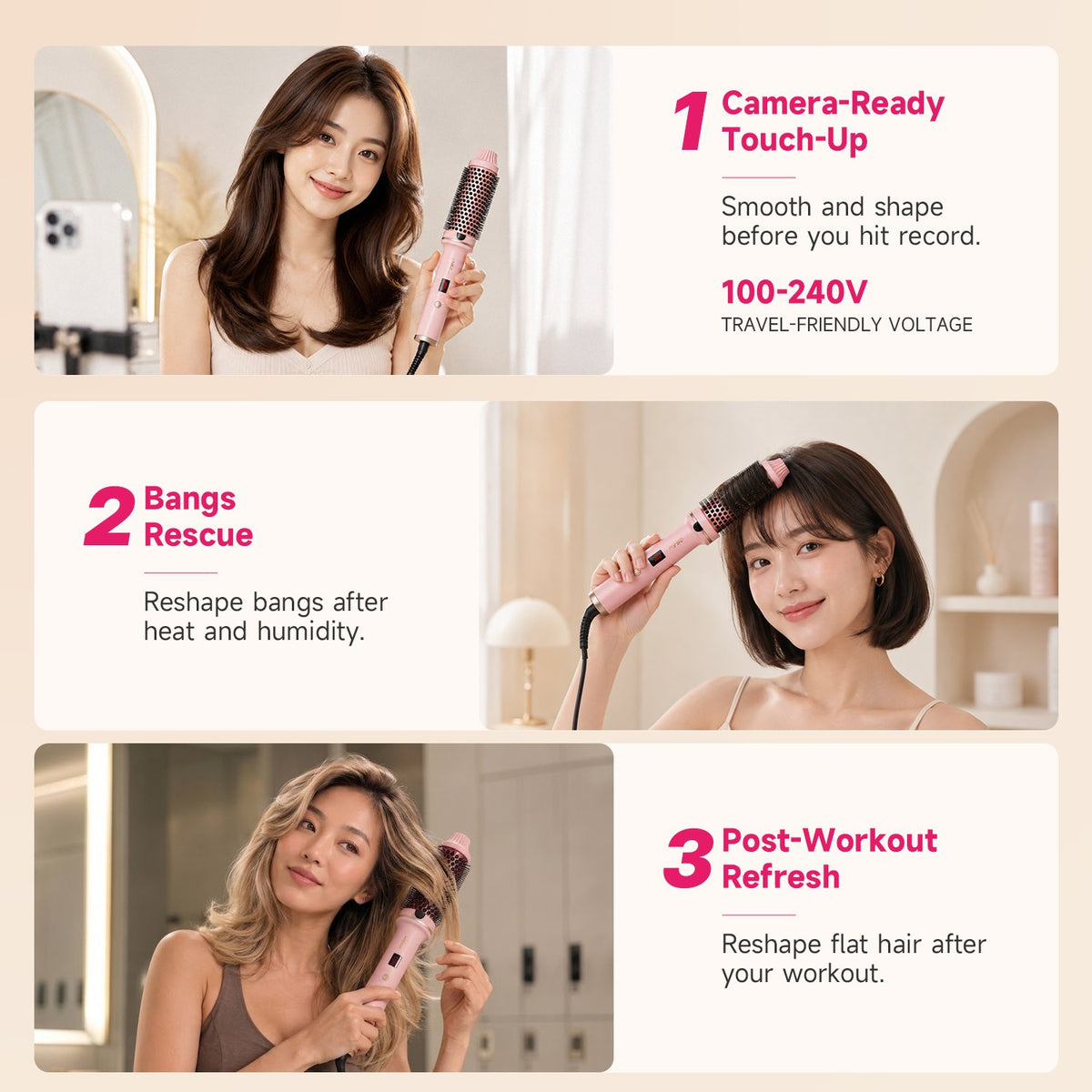 Ukliss Blowout Heated Round Brush